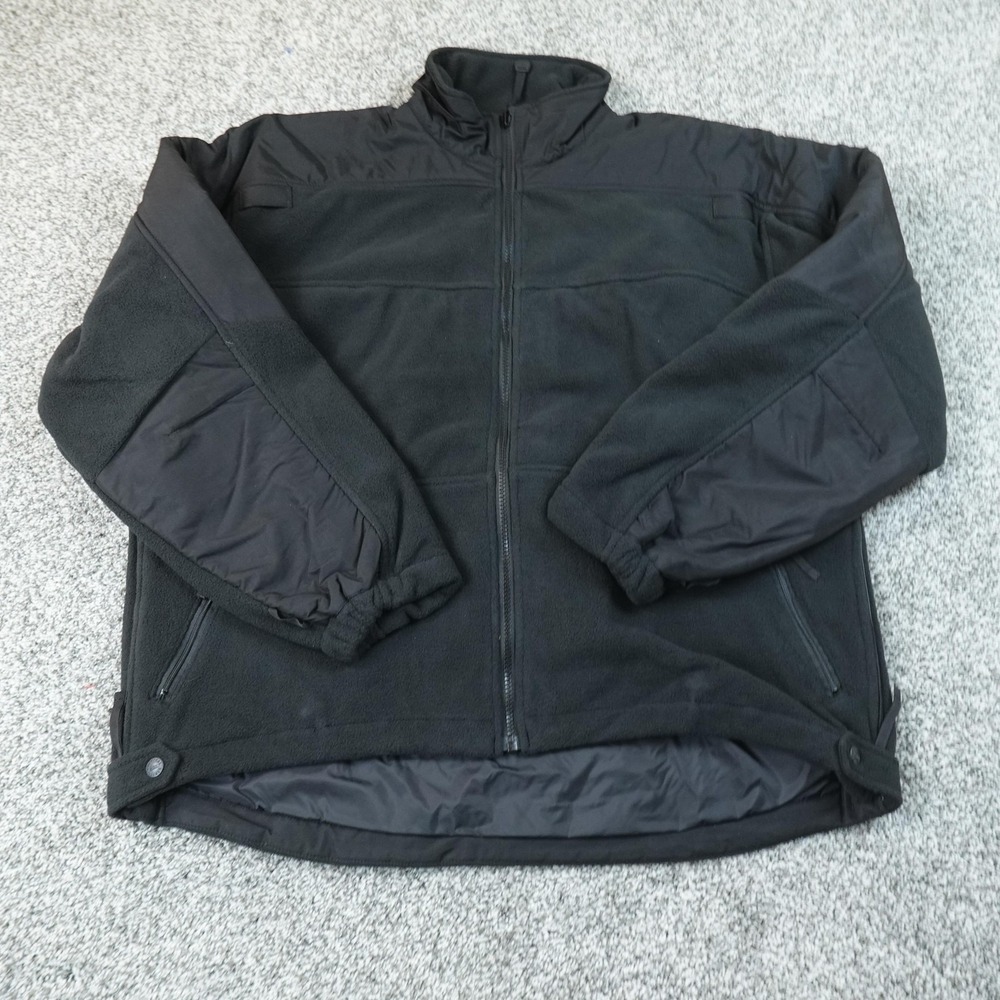 NEW 5.11 Tactical Jacket Mens L Black Fleece Full Zip Tactical Military Coat Top
